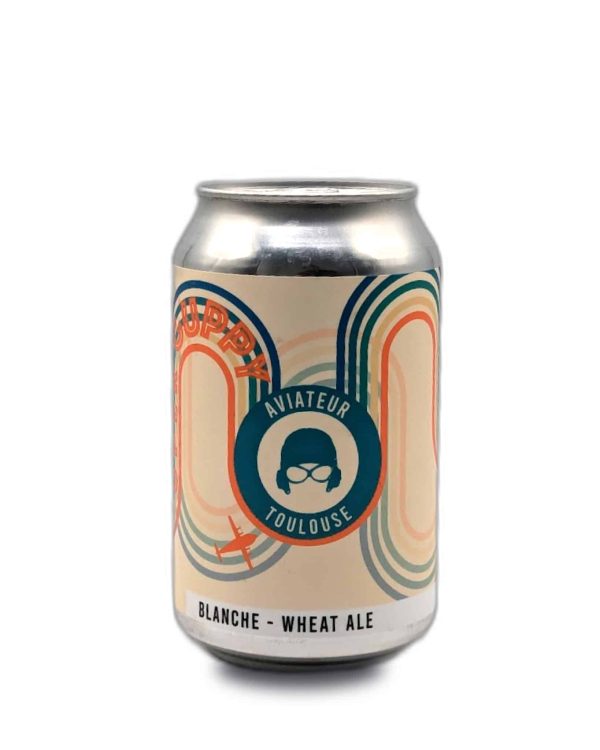 Bière - Brasserie Aviateur - Super Guppy - Wheat Ale Pamplemousse- 33cl - CAN - Vins Rouges Harmonieux pour Chaque Occasion