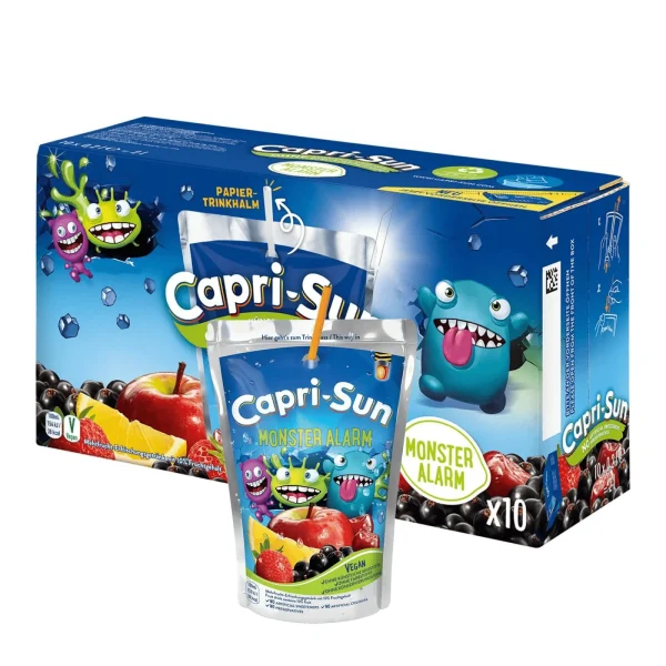 Capri-Sun Monster Alarm zero pouch (40x 200ml) - Vins Rouges Harmonieux pour Chaque Occasion