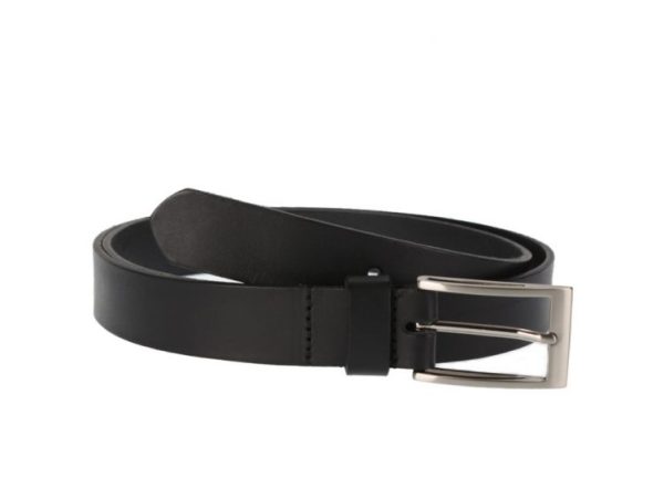 Ceinture cuir noir boucle longue et élégante 4056 Choisir - Vins Rouges Harmonieux pour Chaque Occasion