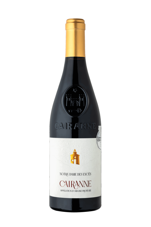 Cairanne Notre Dame des Excès – Vin rouge de la Vallée du Rhône - Vins Rouges Harmonieux pour Chaque Occasion