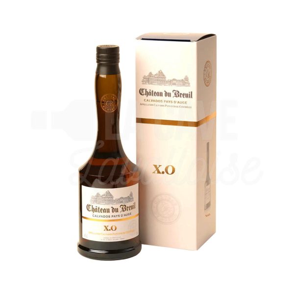 Calvados X.O. 6 Ans d&rsquo;Age – Château Du Breuil – 70cl - Vins Rouges Harmonieux pour Chaque Occasion