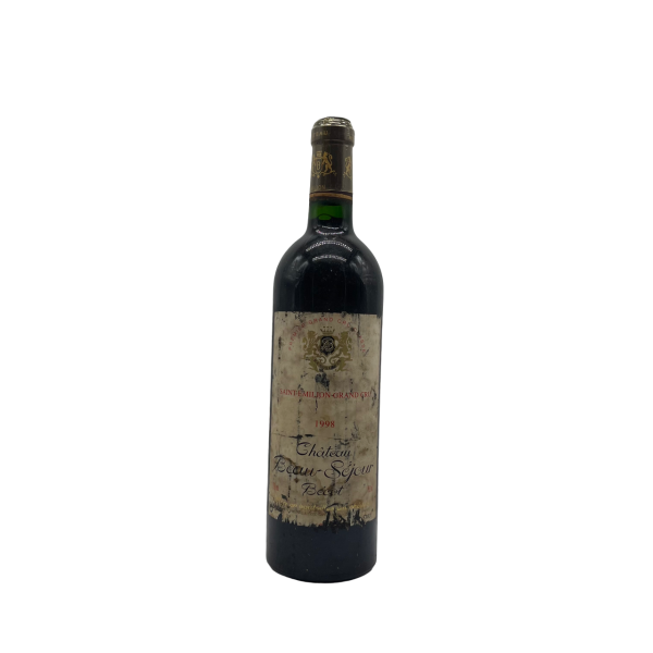Château Beau-Séjour Bécot 1998 Abimé – 75cl - Vins Rouges Harmonieux pour Chaque Occasion