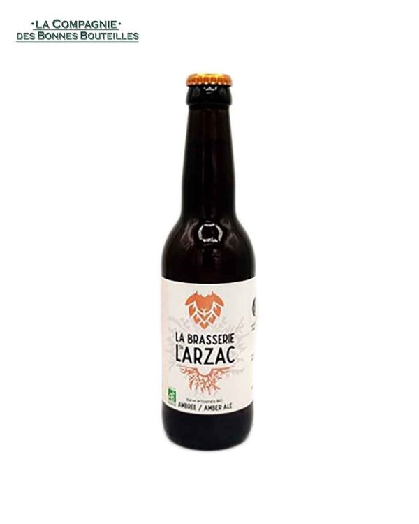 Bière Brasserie du Larzac ambrée VP 33cl - Vins Rouges Harmonieux pour Chaque Occasion