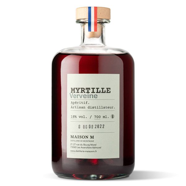Apéritif Myrtille Verveine Maison M - Vins Rouges Harmonieux pour Chaque Occasion