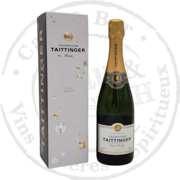 Champagne Taittinger Brut Prestige - Vins Rouges Harmonieux pour Chaque Occasion