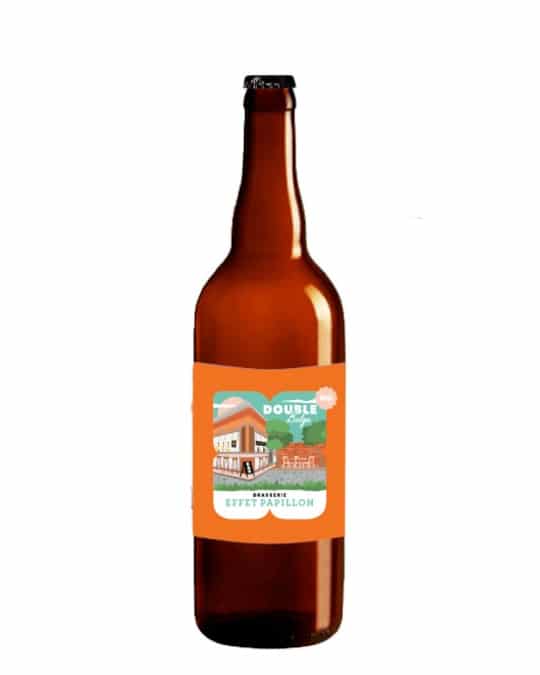 Bière Effet Papillon - Double belge ambrée bio - 75cl - VP - Vins Rouges Harmonieux pour Chaque Occasion
