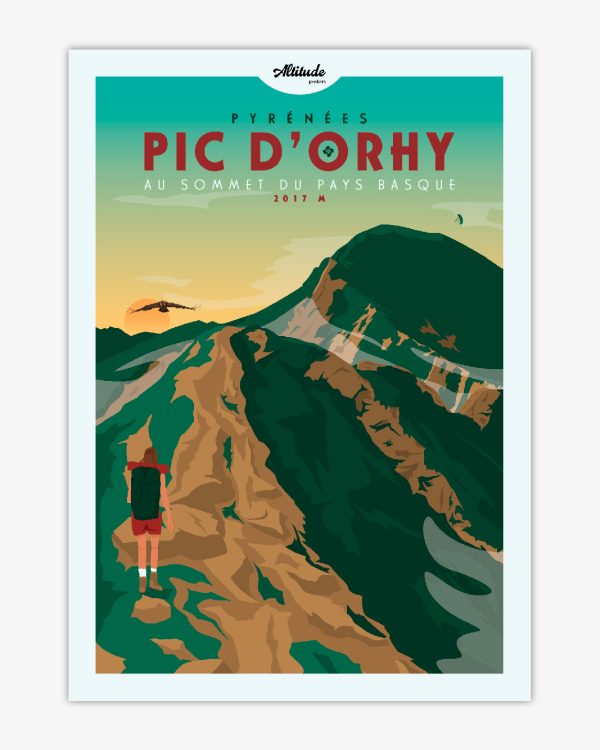 Carte postale Pic d&rsquo;Orhy - Vins Rouges Harmonieux pour Chaque Occasion