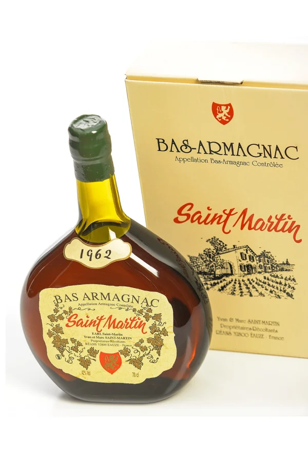 Bas-Armagnac Millésime 1962 - Vins Rouges Harmonieux pour Chaque Occasion