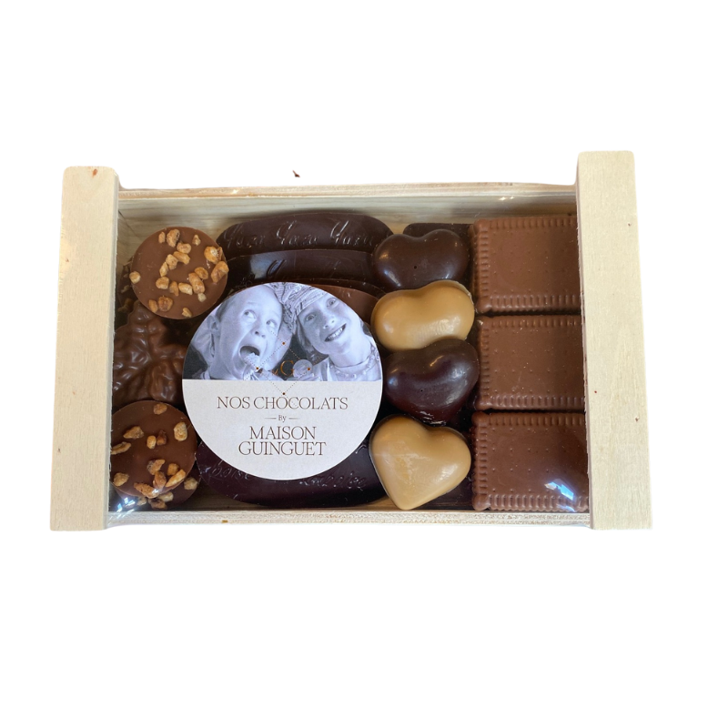 CAGETTE CHOCOLAT MAISON GUINGUET 240G - Vins Rouges Harmonieux pour Chaque Occasion CAGETTE CHOCOLAT MAISON GUINGUET 240G - Vins Rouges Harmonieux pour Chaque Occasion