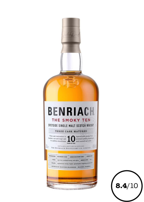 BENRIACH 10 ans The Smoky Ten - Vins Rouges Harmonieux pour Chaque Occasion