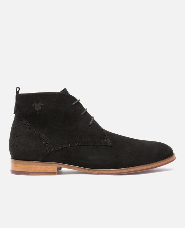 BRETT 95 A Chukka boots Noir - Vins Rouges Harmonieux pour Chaque Occasion