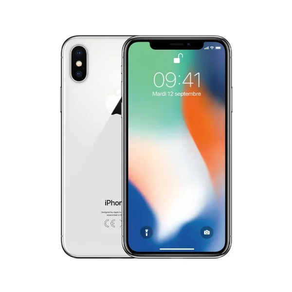 Apple IPhone X – 5.8  » – 3Go – 64 Go – 12 Mpx – 7 Mpx – 4G - Vins Rouges Harmonieux pour Chaque Occasion