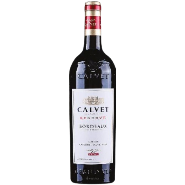 CALVET RESERVE BORDEAUX - Vins Rouges Harmonieux pour Chaque Occasion