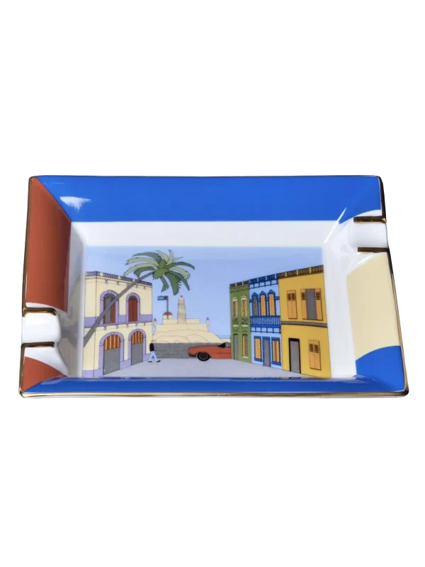 Cendrier Elie Bleu Casa Cubana 2 Cigares - Vins Rouges Harmonieux pour Chaque Occasion