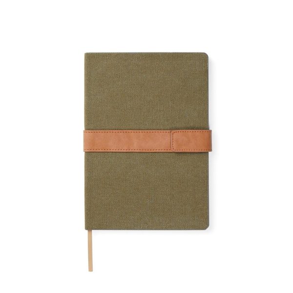 Carnet de notes en toile recyclée – A5 - Vins Rouges Harmonieux pour Chaque Occasion