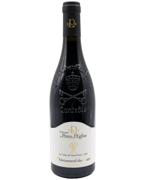 AOP Châteauneuf du Pape – Domaine des Pères de l’Eglise ”le Calice de St Pierre” – rouge 75cl - Vins Rouges Harmonieux pour Chaque Occasion