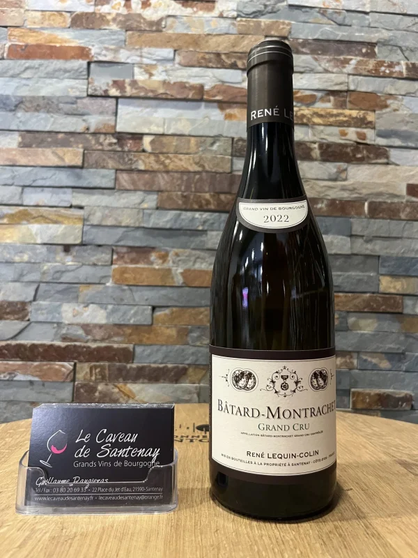 Bâtard-Montrachet 2022 Grand Cru Domaine René LEQUIN-COLIN - Vins Rouges Harmonieux pour Chaque Occasion