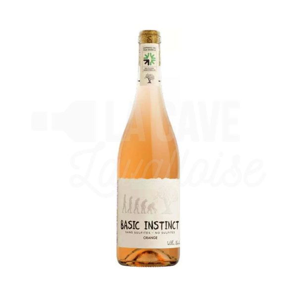 Basic Instinct Orange – Vin Nature sans sulfites – Domaine Villa Noria – 75cl - Vins Rouges Harmonieux pour Chaque Occasion