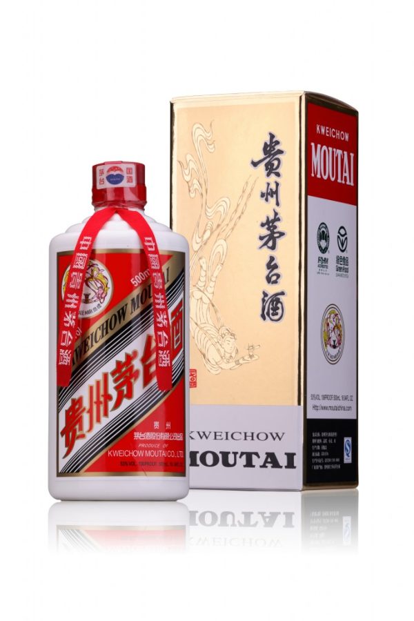 Baijiu – Moutai – Flying Fairy – 50cl – 43% - Vins Rouges Harmonieux pour Chaque Occasion