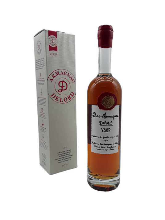 Armagnac Delord AOP Bas-Armagnac VSOP 40% - Vins Rouges Harmonieux pour Chaque Occasion Armagnac Delord AOP Bas-Armagnac VSOP 40% - Vins Rouges Harmonieux pour Chaque Occasion