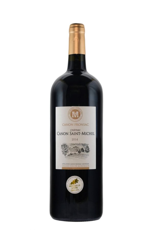 Château Canon St Michel 2014 magnum - Vins Rouges Harmonieux pour Chaque Occasion