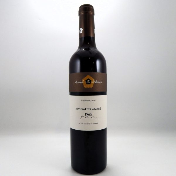 Arnaud de Villeneuve 1965 – Arnaud de Villeneuve – rivesaltes – 50cl - Vins Rouges Harmonieux pour Chaque Occasion