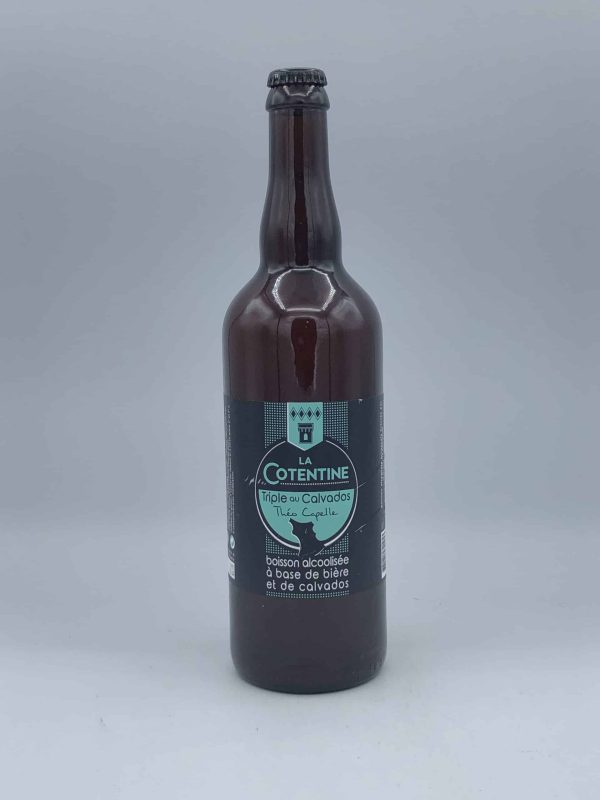 BIERE COTENTINE 75CL TRIPLE AU CALVADOS - Vins Rouges Harmonieux pour Chaque Occasion
