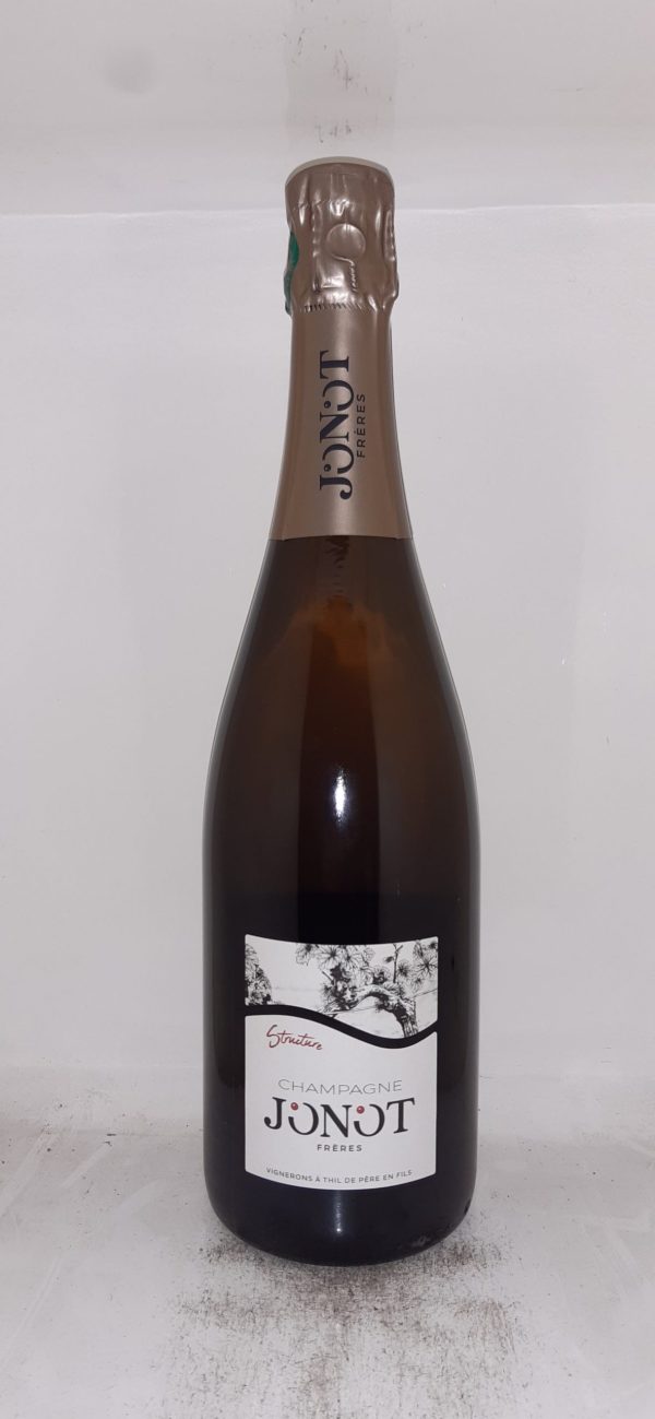 Champagne JONOT Frères Structure Blanc de Noirs 2020 Extra Brut - Vins Rouges Harmonieux pour Chaque Occasion