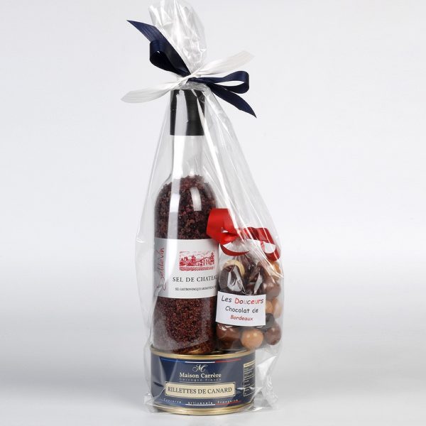 Cadeaux gourmands en sachet « Sel de Château » - Vins Rouges Harmonieux pour Chaque Occasion
