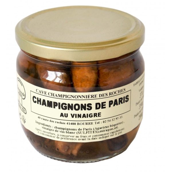 Champignons de Paris au vinaigre - Vins Rouges Harmonieux pour Chaque Occasion