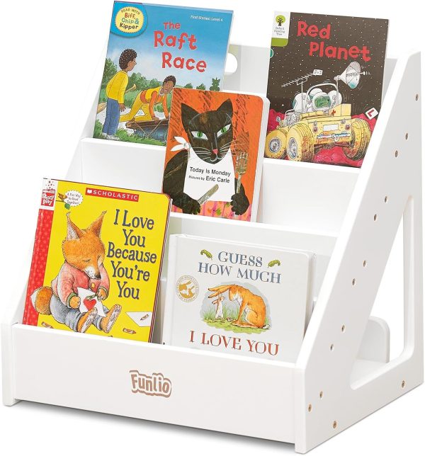 Bibliothèque Montessori en bois pour enfants de 1 à 5 ans - Vins Rouges Harmonieux pour Chaque Occasion