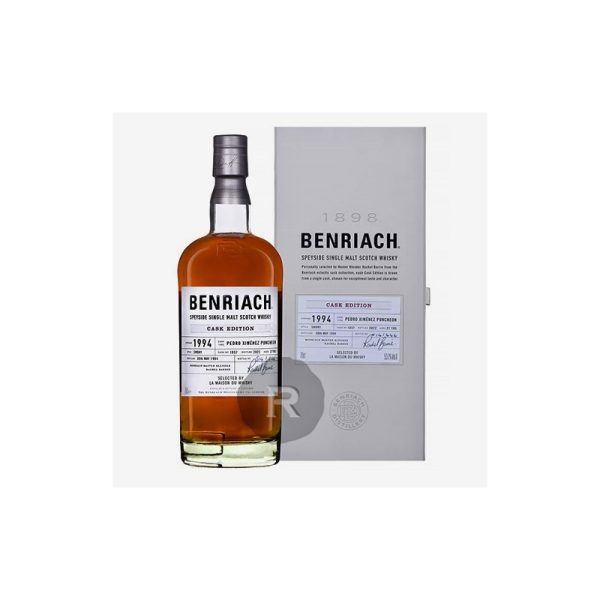 Benriach 1994 28 Y. cask edition oloroso butt 48.1° (1 out of 521) - Vins Rouges Harmonieux pour Chaque Occasion