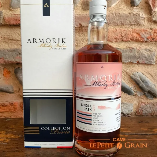 Armorik | 12 ans Sherry Single Cask « Conquête 2009 » - Vins Rouges Harmonieux pour Chaque Occasion