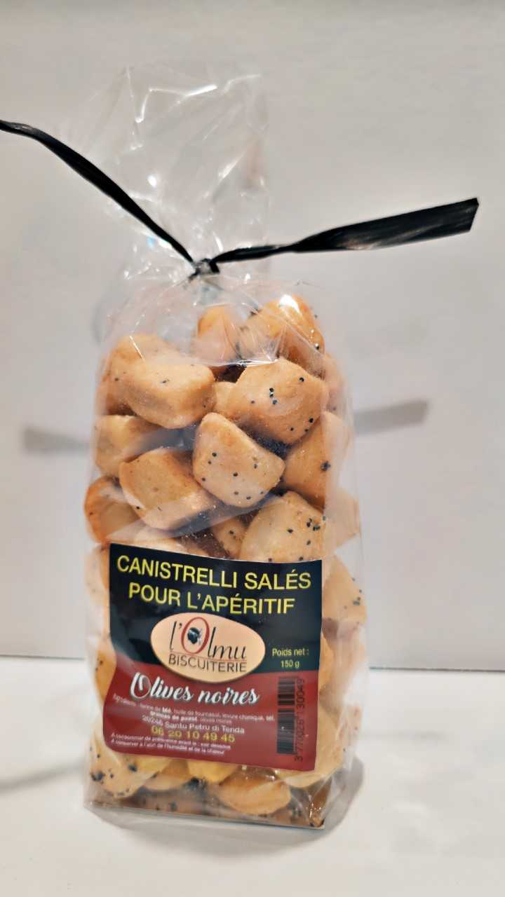 CANISTRELLI SALES POUR L’APERITIF OLIVES NOIRES 150 GR - Vins Rouges Harmonieux pour Chaque Occasion CANISTRELLI SALES POUR L’APERITIF OLIVES NOIRES 150 GR - Vins Rouges Harmonieux pour Chaque Occasion