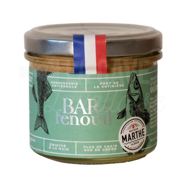 Bar au Fenouil – Île d&rsquo;Oléron – 90gr - Vins Rouges Harmonieux pour Chaque Occasion