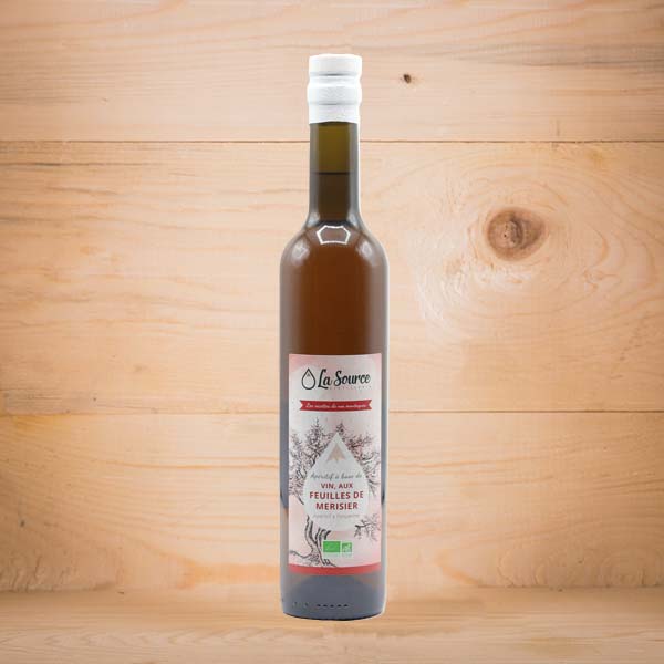 Apéritif à base de vin, aux feuilles de Merisier AB* - Vins Rouges Harmonieux pour Chaque Occasion