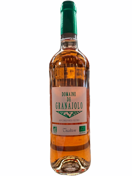 AOP CORSE PORTO VECCHIO ROSÉ “CUVÉE TRADITION” DOMAINE DE GRANAJOLO - Vins Rouges Harmonieux pour Chaque Occasion