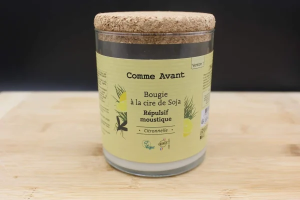 BOUGIE REPULSIVE ANTI MOUSTIQUE COMME AVANT - Vins Rouges Harmonieux pour Chaque Occasion