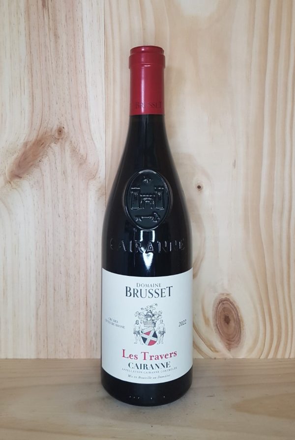 Cairanne « Les Travers » 2023 Domaine Brusset 75 cl (Rouge) - Vins Rouges Harmonieux pour Chaque Occasion