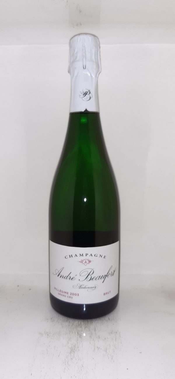 Champagne André BEAUFORT Ambonnay Millésime 2003 Brut Grand Cru - Vins Rouges Harmonieux pour Chaque Occasion