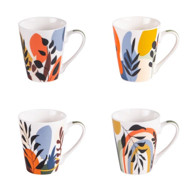 Bastide Coffret 4 mugs Japura 31cl - Vins Rouges Harmonieux pour Chaque Occasion