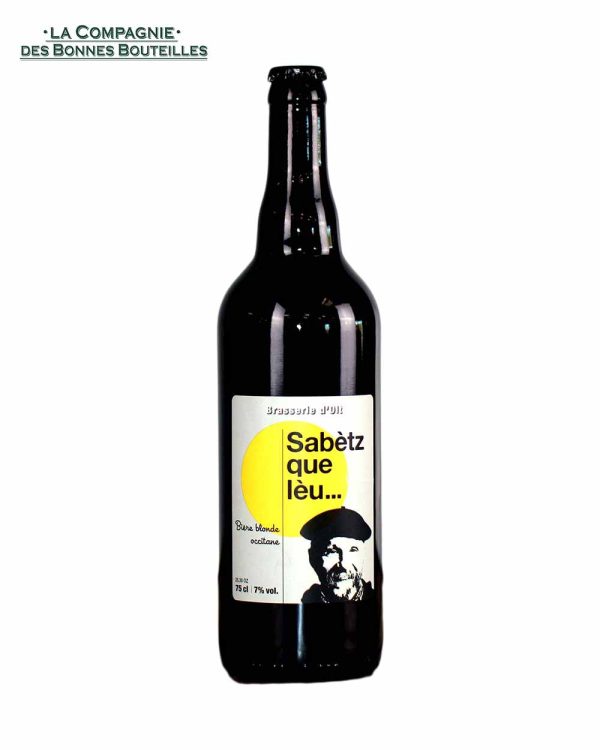 Bière Brasserie d'olt - Sabetz que leu blonde 75cl - Vins Rouges Harmonieux pour Chaque Occasion