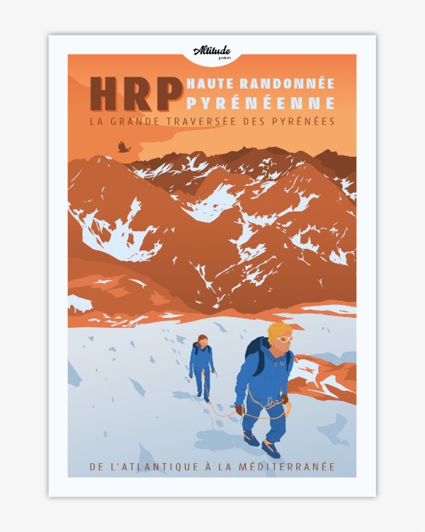 Carte postale Haute Randonnée Pyrénéenne - Vins Rouges Harmonieux pour Chaque Occasion