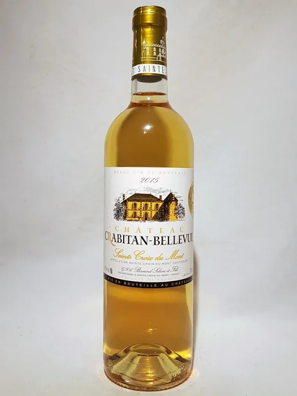 Château Crabitan-bellevue blanc liquoreux 2015 - Vins Rouges Harmonieux pour Chaque Occasion