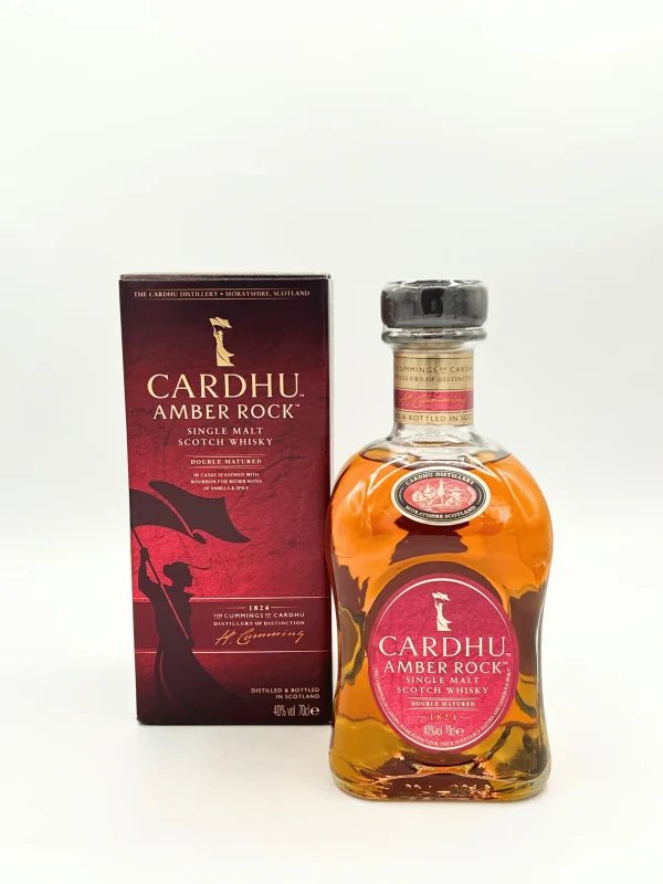 Cardhu Amber Rock – Single Malt Scotch Whisky de Speyside​ - Vins Rouges Harmonieux pour Chaque Occasion