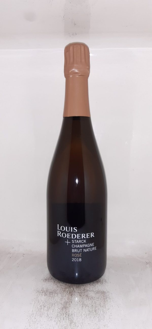 Champagne Louis ROEDERER Starck Brut Nature Rosé 2018 - Vins Rouges Harmonieux pour Chaque Occasion