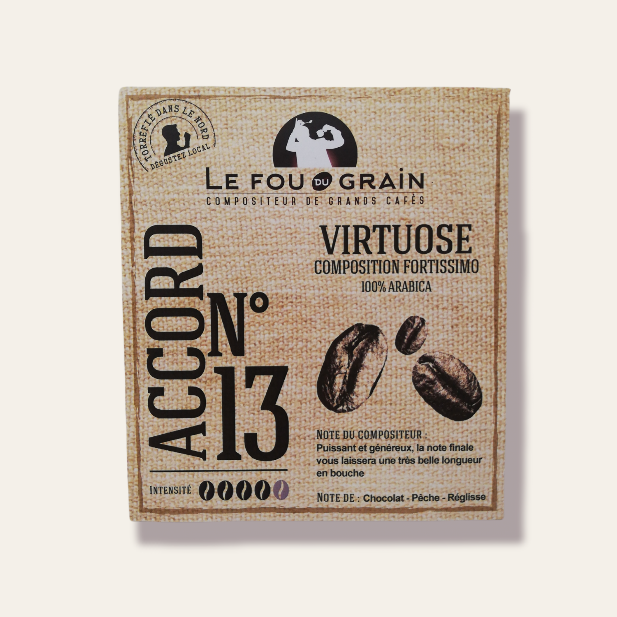 Café Virtuose Accord n°13 – 250g - Vins Rouges Harmonieux pour Chaque Occasion Café Virtuose Accord n°13 – 250g - Vins Rouges Harmonieux pour Chaque Occasion