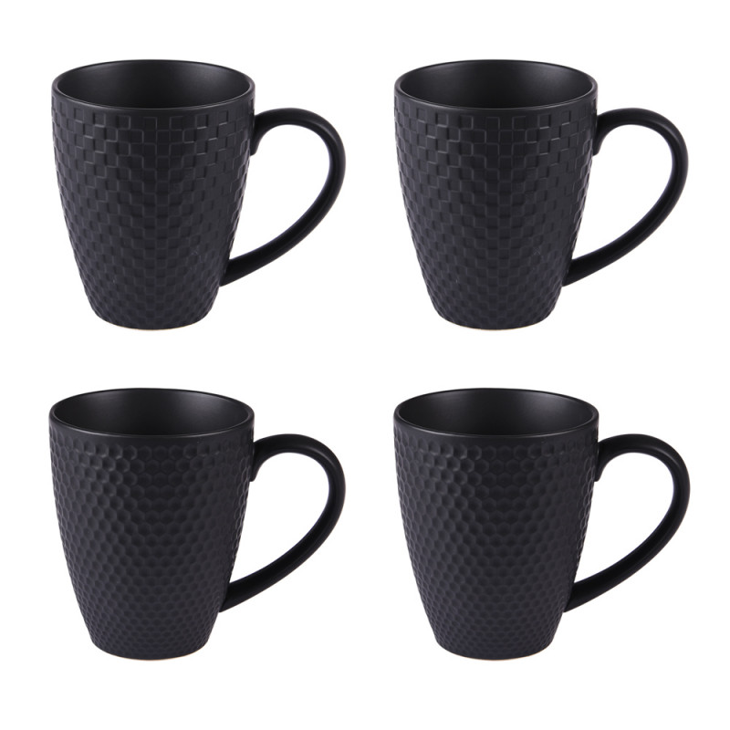 Bastide Coffret Snow Black 4 mugs 35cl - Vins Rouges Harmonieux pour Chaque Occasion Bastide Coffret Snow Black 4 mugs 35cl - Vins Rouges Harmonieux pour Chaque Occasion