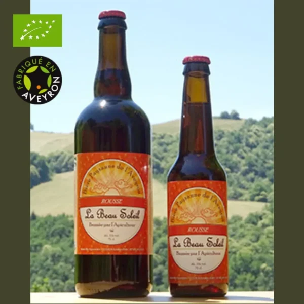 Brasserie Beau Soleil | La Rousse | 33cl - Vins Rouges Harmonieux pour Chaque Occasion