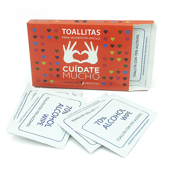 Boite de 10 lingettes hydroalcooliques publicitaire. 70% d’alcool. - Vins Rouges Harmonieux pour Chaque Occasion Boite de 10 lingettes hydroalcooliques publicitaire. 70% d’alcool. - Vins Rouges Harmonieux pour Chaque Occasion